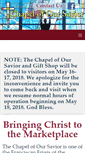 Mobile Screenshot of chapelofoursaviorbrockton.org